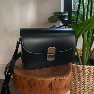Sezane Black Crossbody Bag